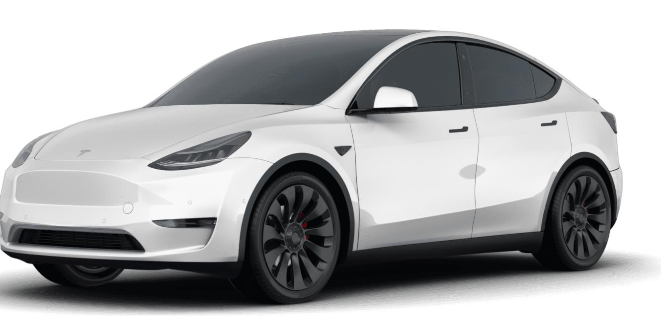 TESLA MODEL Y 2021 5YJYGDEF0MF201858 image